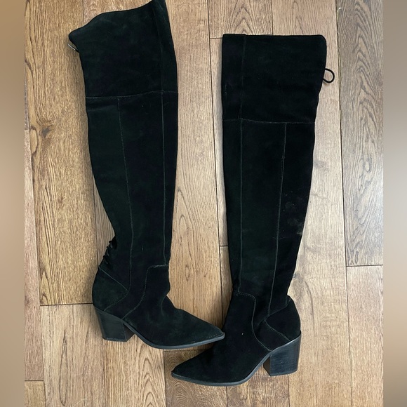 Aldo Knee High Black Boots - Picture 2 of 3